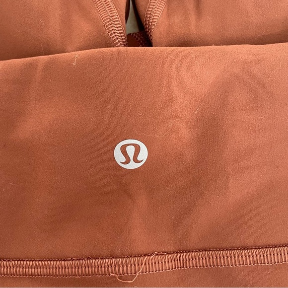 Lululemon Invigorate High-Rise Tight 25" Leggings Dark Terracotta 37626 - Picture 10 of 14